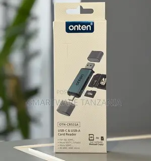 Onten OTN-CR531A USB-C/USB-A Dual Card Reader