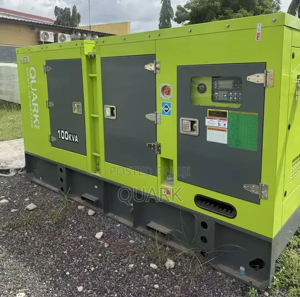 100kVA 80kW Automatic Super Silent Diesel Generator - 1