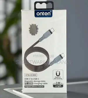Onten OTN-CC303 Kebo ya Sumaku ya Kujikunja ya USB-C PD 100W 1m