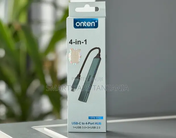 Onten OTN-9701 Type-C 4-in-1 USB Hub - 1