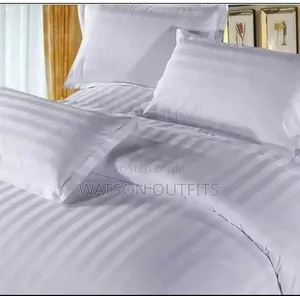 Brand New White Stripes Duvet