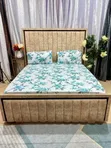King Size Bed Sheet Set - New Flower Pattern - 1