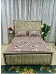 King Size Bed Sheet Set - New Flower Pattern - 3
