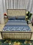 King Size Bed Sheet Set - New Flower Pattern - 5