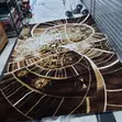 Carpet ya Kisasa ya 3D ya Kifahari - Muundo Maridadi wa Kahawia Usio na Kawaida - 2