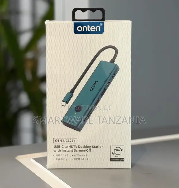 Onten OTN-UC127+ USB-C Docking Station - 1
