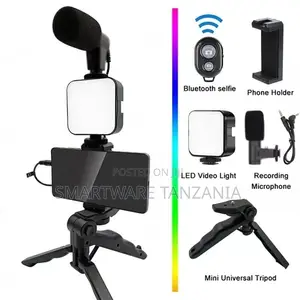 AY-49X Live Broadcast LED Ring Light Kit na Microphone