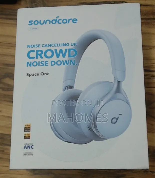 Soundcore Space One Headphones - Mpya Kabisa - 1