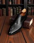 Men's Dior Leather Moccasins - Black & Brown - 4