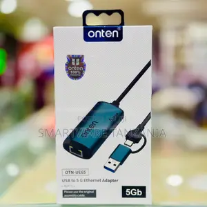 Onten OTN-UE65 USB to 5Gbps Ethernet Adapter