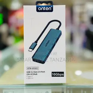 Onten OTN-UC622 USB 3.2 Gen 2 4-Port Hub (10Gbps)