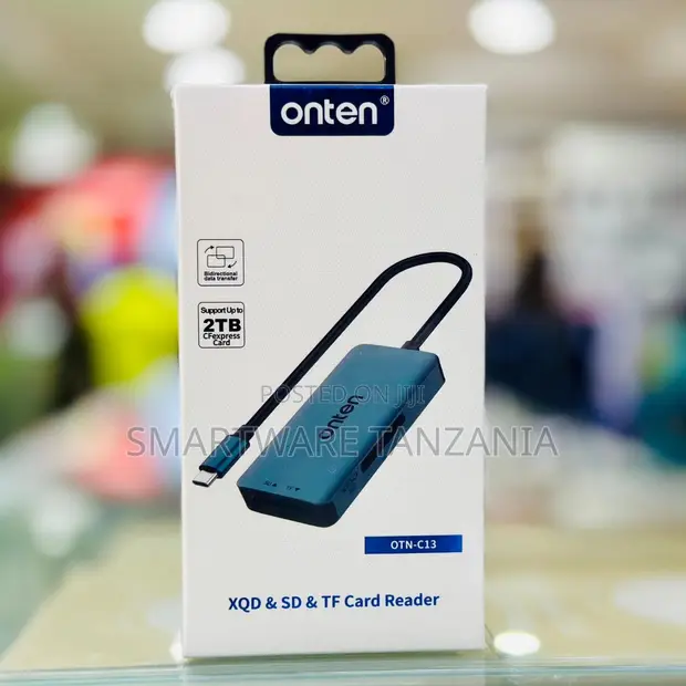 Onten OTN-C13 USB-C Multi Card Reader (XQD, SD, TF) - 1