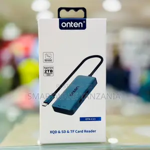 Onten OTN-C13 USB-C Multi Card Reader (XQD, SD, TF)