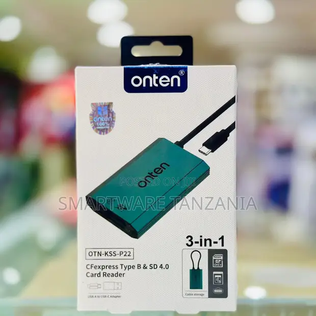 Onten OTN-KSS-P22 Kisomaji Kadi 3-in-1 CFexpress Type B/SD 4.0 - 1