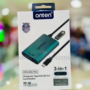 Onten OTN-KSS-P21 3-in-1 CFexpress Type B / SD 4.0 USB-C Reader