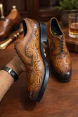 J.M. Weston Men's Leather Moccasins - 3
