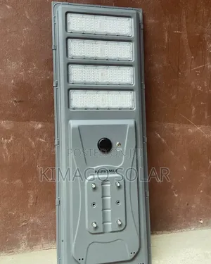 All-in-One Solar Street Light 400W | 100W Panel, 80Ah Battery