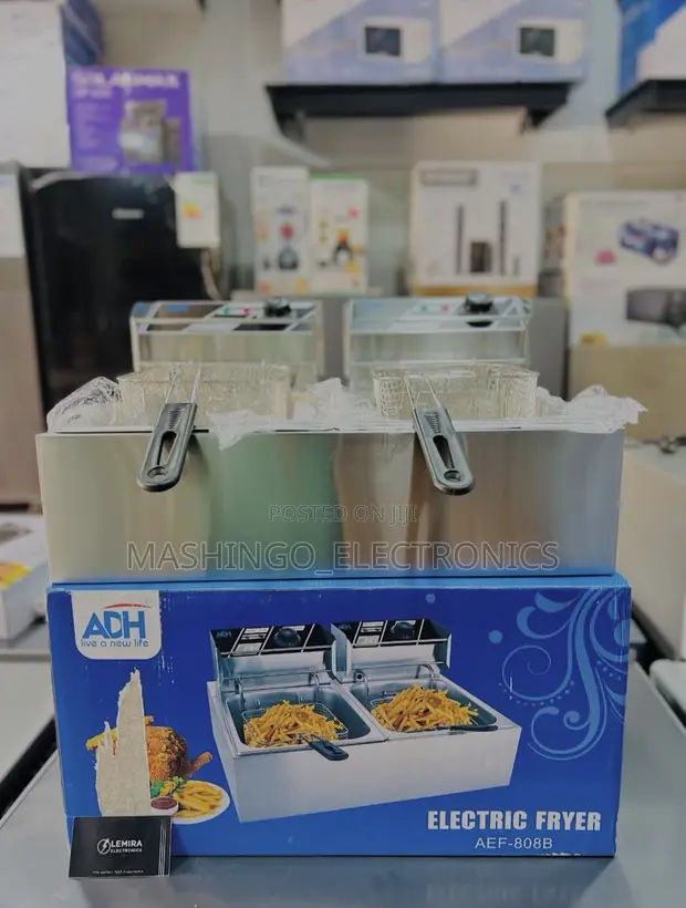 Adh Deep Fryer - Lita 12 (6L + 6L Double Tank) - 1
