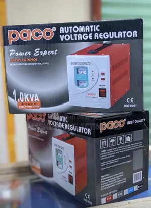 Paco 1.0KVA Stabilizer / Voltage Regulator (1000W)