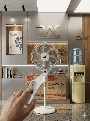16 Inch Digiwave Stand Fan yenye Remote