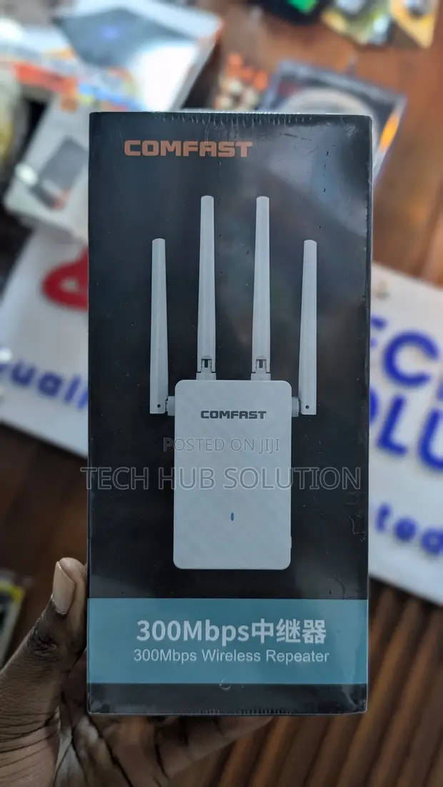 Comfast 300Mbps Wireless Wi-Fi Repeater - 1