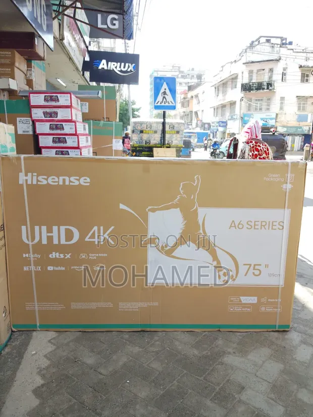 Hisense 75-Inch UHD 4K Smart TV (A6 Series) - 1