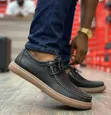 Viatu vya Wanaume Clarks Moccasins - Ngozi, Vipya kabisa - 3