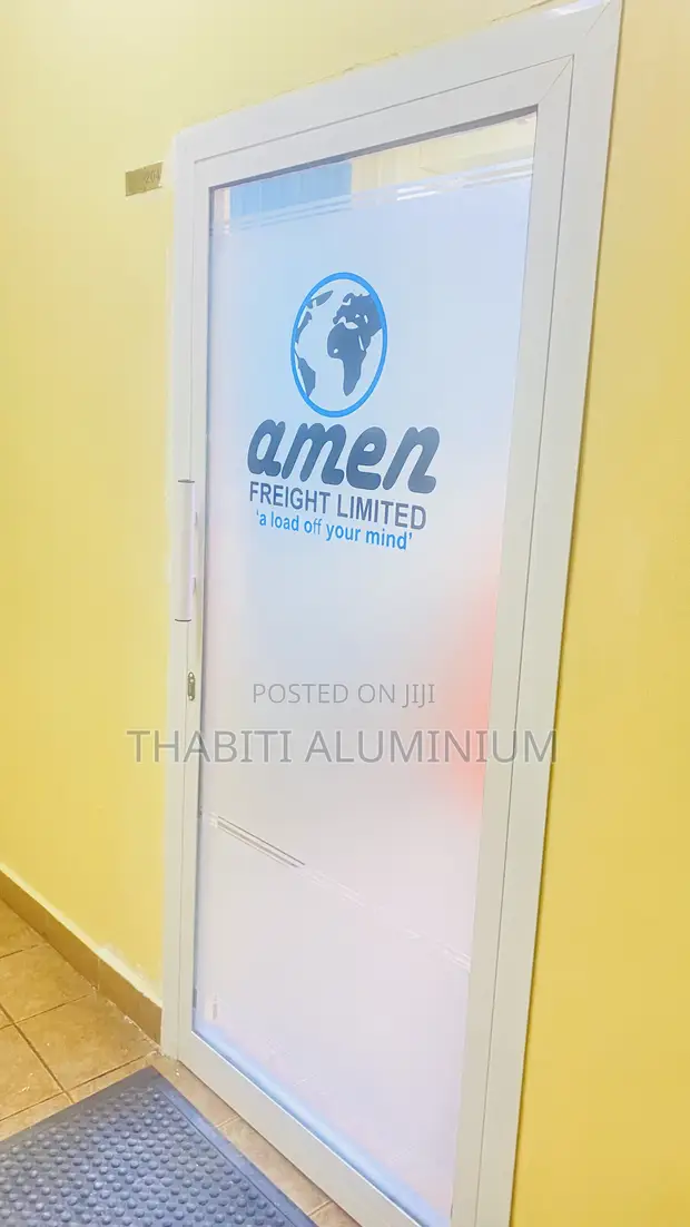 Mlango wa Kioo wa Thabiti Aluminium - 1
