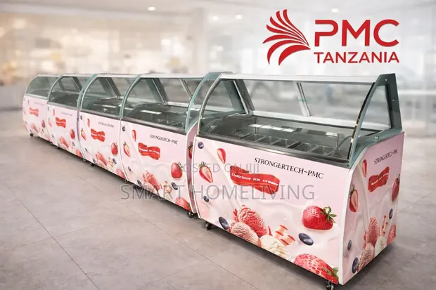 Brand New 1 Meter Ice Cream Display Freezer (10 Buckets) - 1