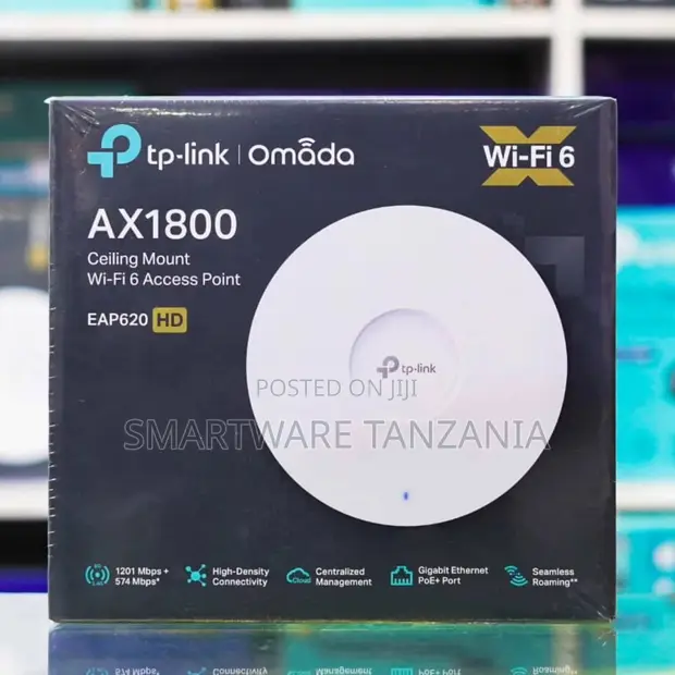 TP-Link Omada EAP620 HD AX1800 Wi-Fi 6 Access Point cha Dari - 1