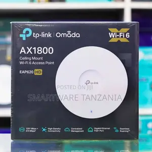 TP-Link Omada EAP620 HD AX1800 Wi-Fi 6 Ceiling Access Point