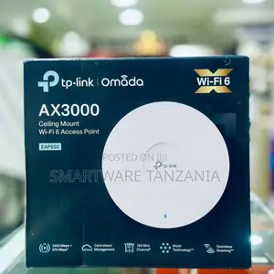TP-Link Omada EAP650 AX3000 Wi-Fi 6 Access Point cha Dari