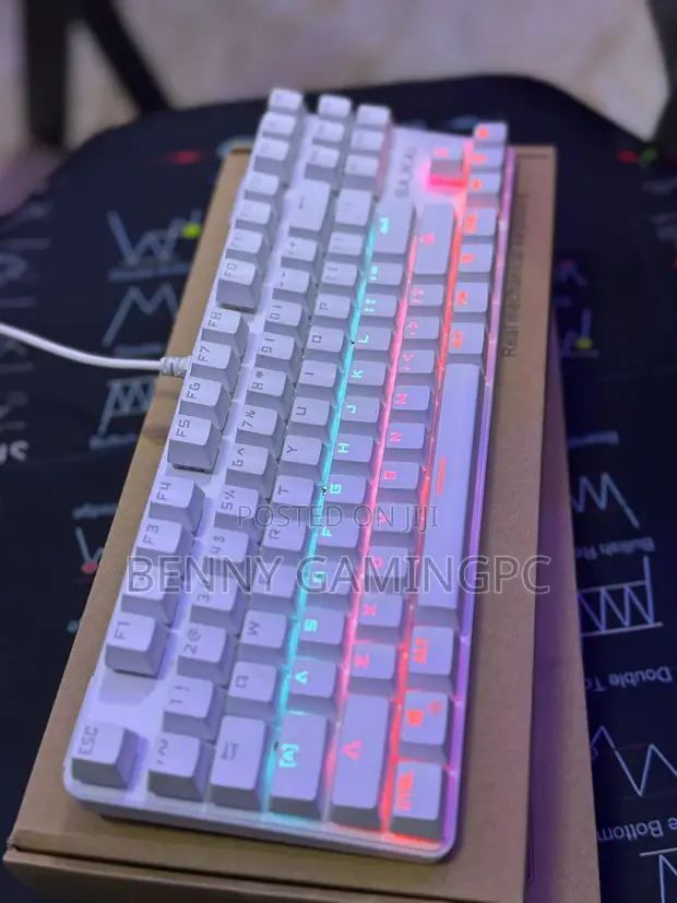 Brand New Mechanical Keyboard - White - 1