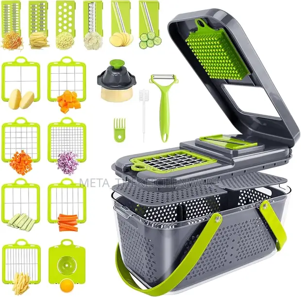 Multifunctional Vegetable Chopper 22-in-1 - 1