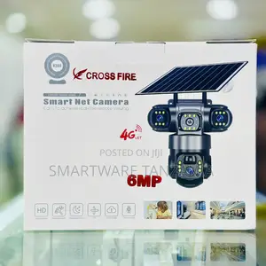 Kamera ya Nje ya Cross Fire V380 6MP 4G Solar PTZ