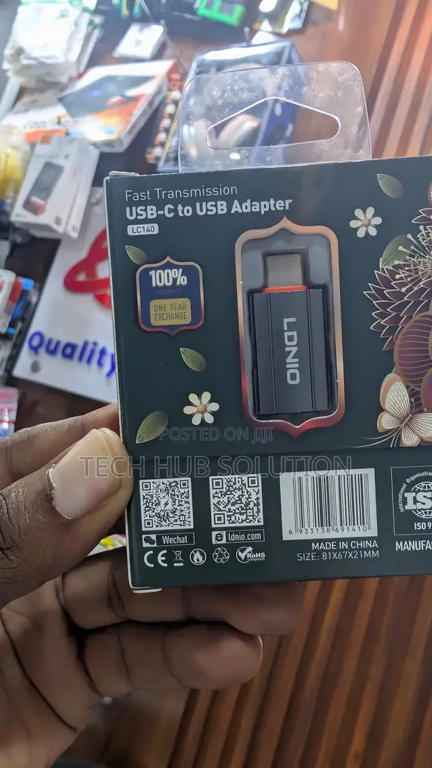 LDNIO LC140 USB-C to USB Adapter - 1