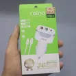 Raino Brand 38W Fast Car Charger with Dual USB Ports - 2