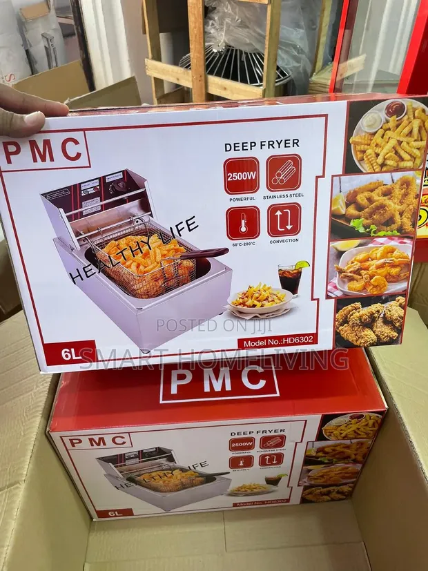 Deep Fryer ya Umeme Moja - 6L - 1