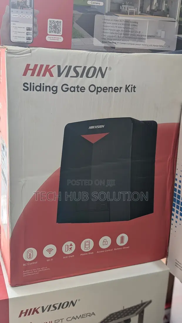 Hikvision Sliding Gate Opener Kit - Automatic Motor Gate - 1