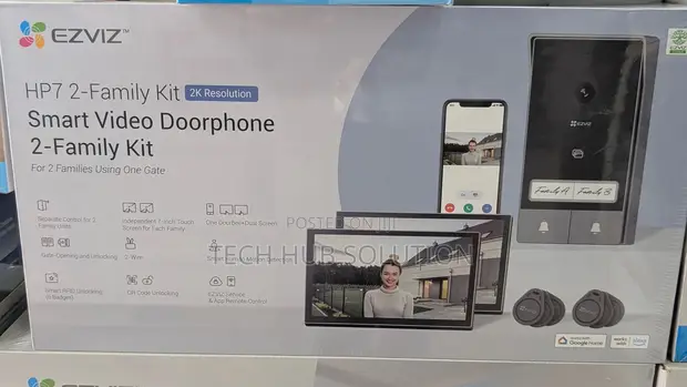 Ezviz HP7 Smart Video Door Phone - Set ya Familia 2 - 1