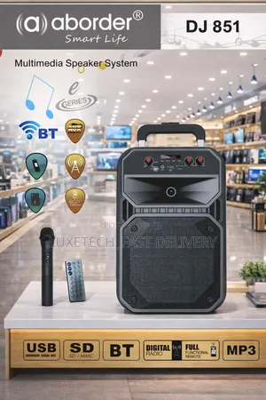 Aborder Rechargeable Portable Speaker DJ851