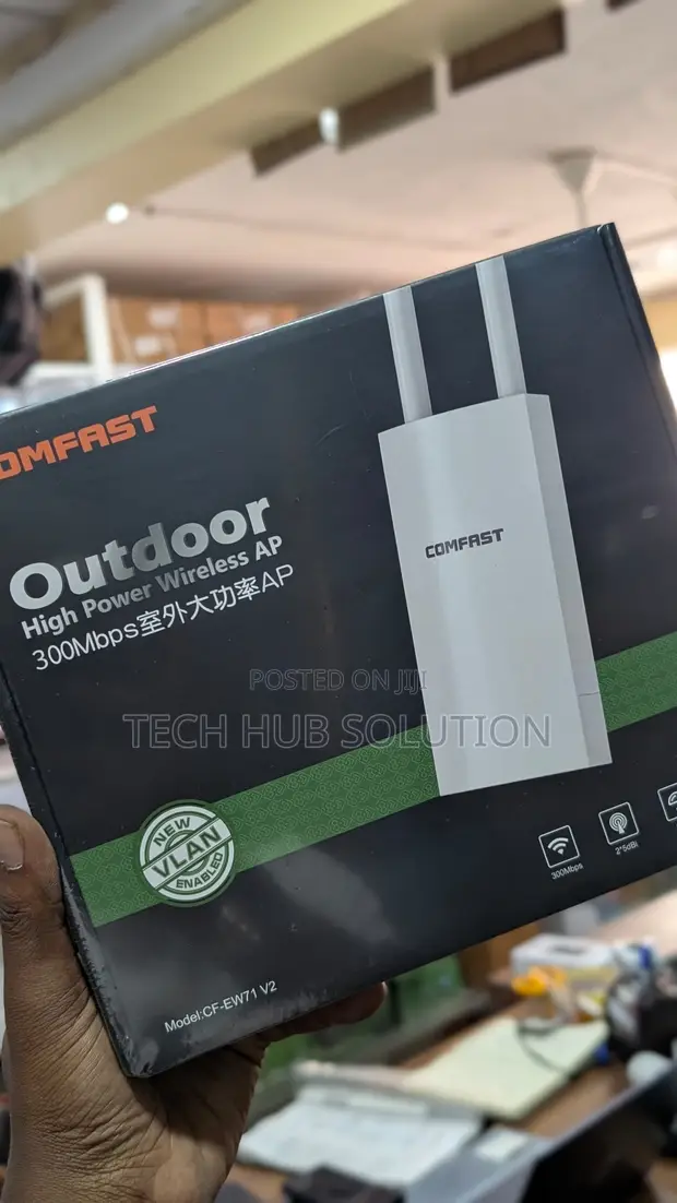 Comfast Outdoor High Power Wireless Access Point 300Mbps - 1
