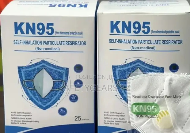 KN95 Mask with Breathing Valve (25 pcs) - 1