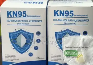 Maski ya KN95 yenye Valve ya Kupumua (vipande 25)
