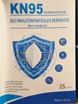 KN95 Mask with Breathing Valve (25 pcs) - 2