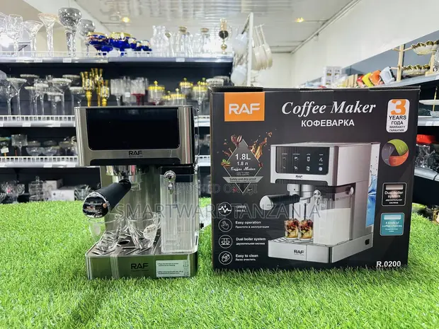RAF R.0200 1350W Espresso Coffee Maker 1.8L Dual Boiler - 1