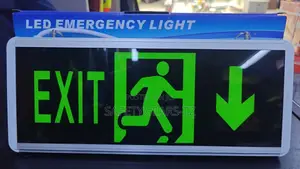 Emergency Exit LED Sign - Double-Sided