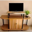 Modern Wooden Showcase/TV Stand with Cabinet - 2