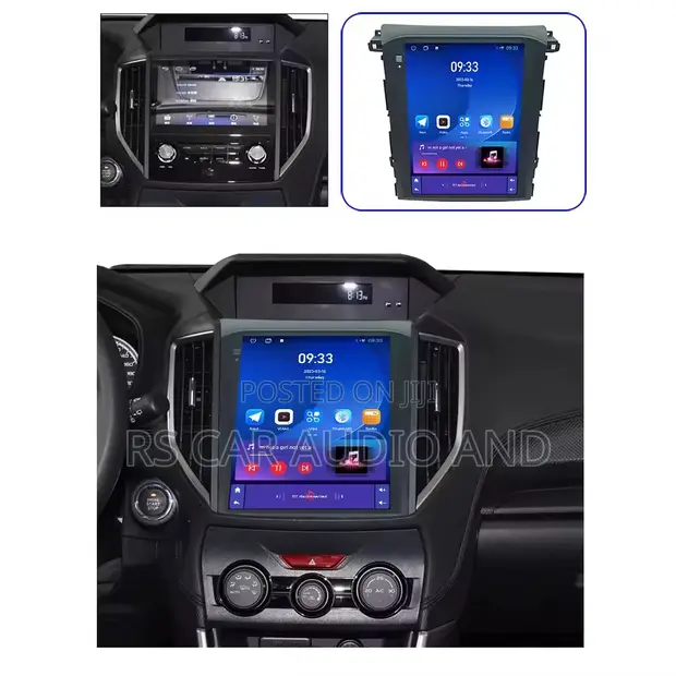 Subaru Forester Tesla Style Android Radio - 1