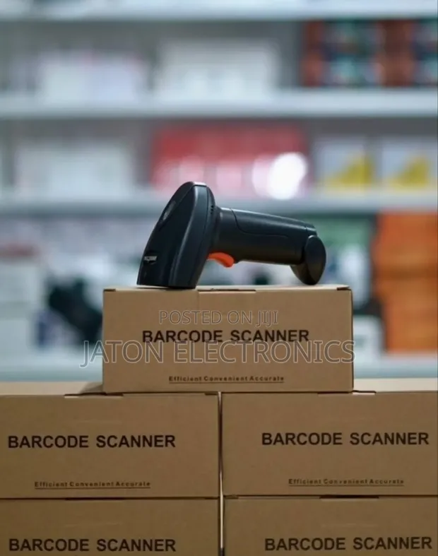 Wireless Barcode Scanner - Brand New - 1